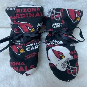 New Arizona Cardinals baby newborn booties